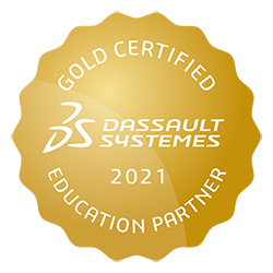 Dassault Systemes Gold Education Partner 2021